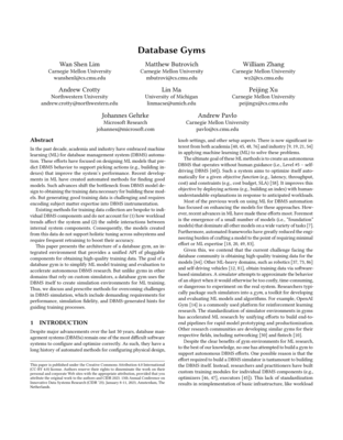 Screenshot of the pdf document for Database Gyms
