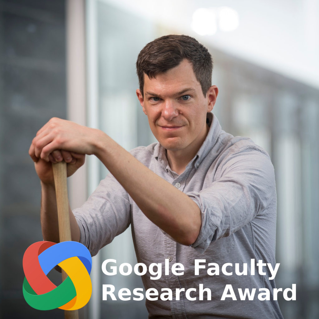 Prof. Andy Pavlo wins 2017 Google Faculty Research Award